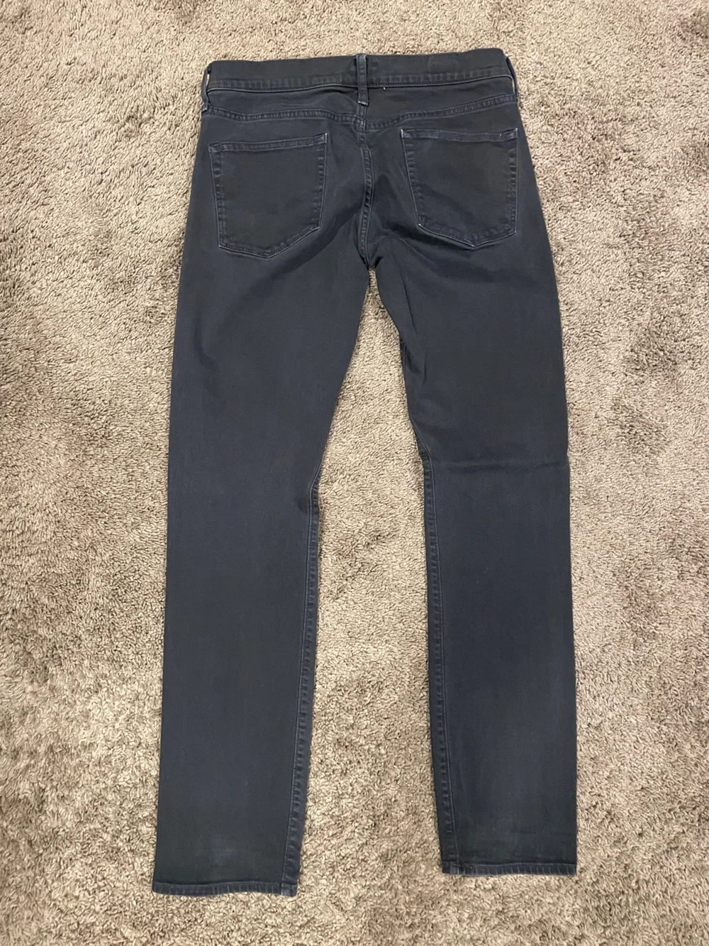 J. Crew Men's 484 Slim Pants in Washed Navy